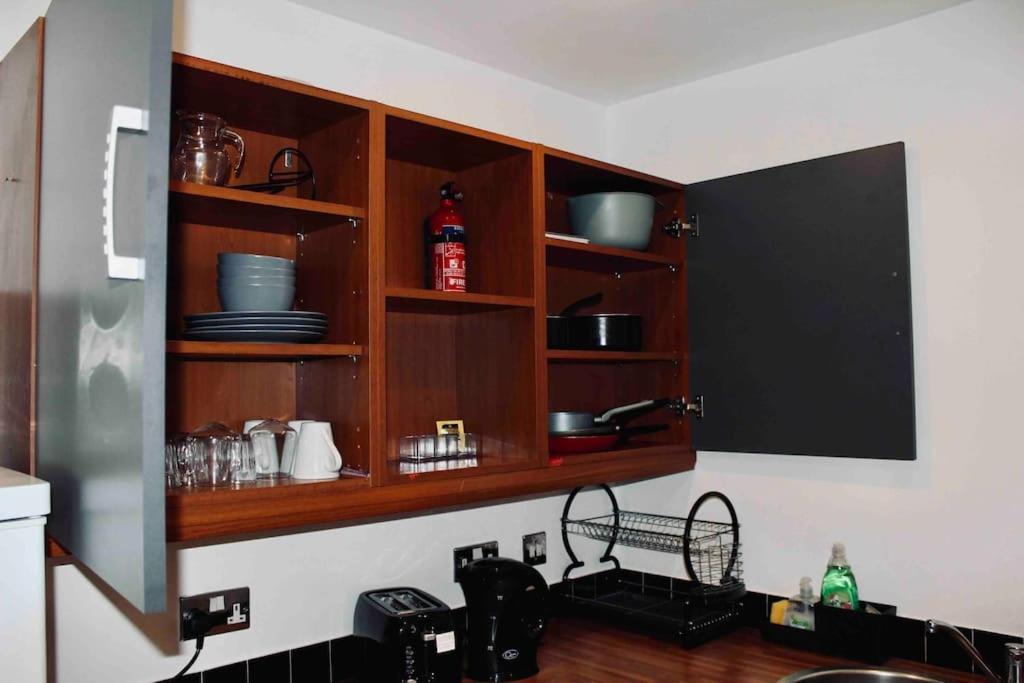 Modern City Central Studio Apt Birmingham Luaran gambar